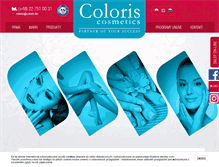 Tablet Screenshot of coloris.biz